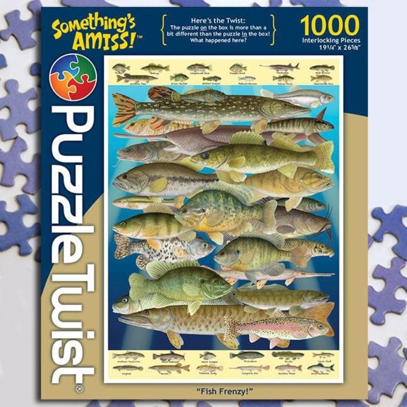 Puzzle Twist – Fish Frenzy! – 1,000 Piece Puzzle