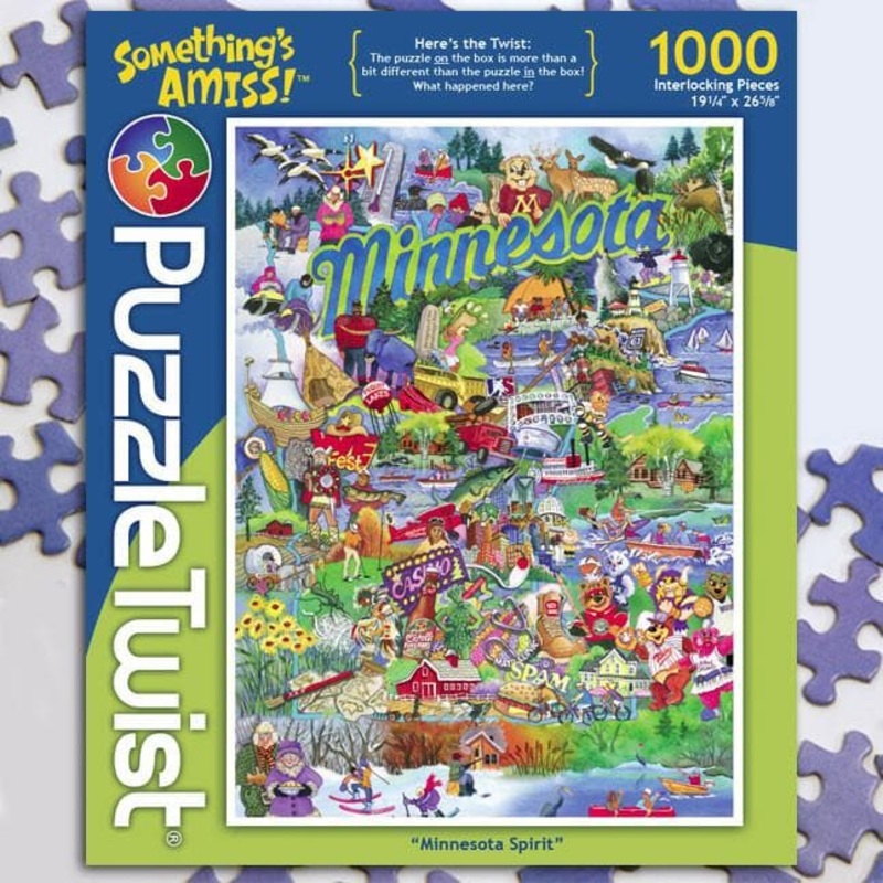 Puzzle Twist – Minnesota Spirit – 1,000 Piece Puzzle