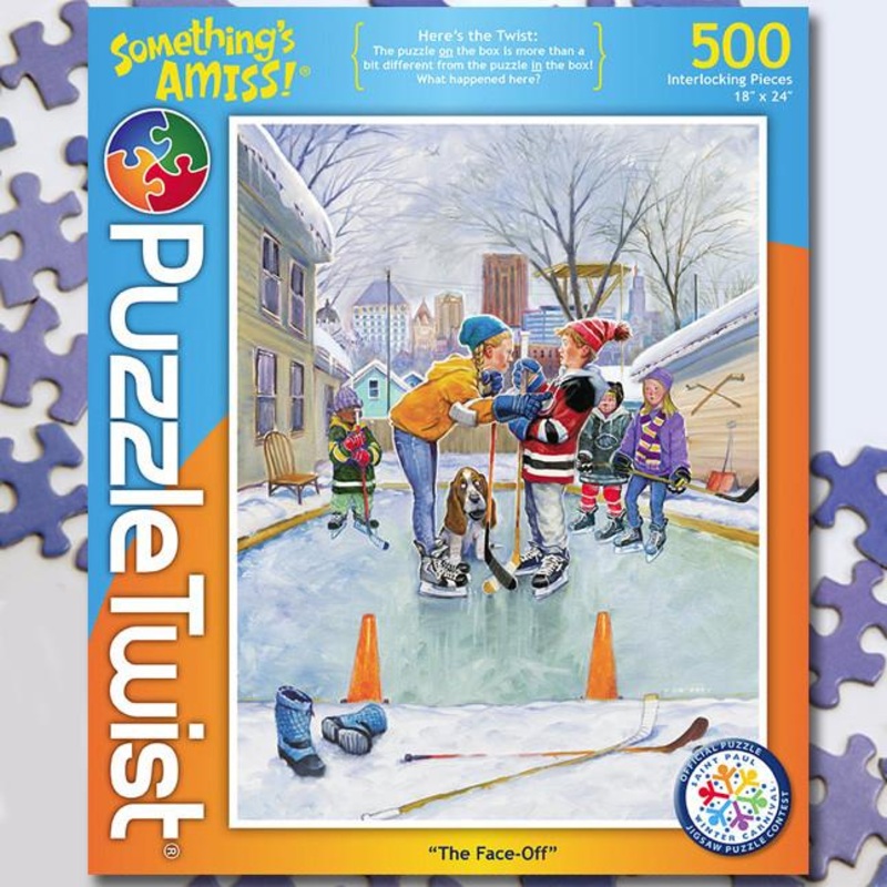 Puzzle Twist – The Face Off – 500 Piece Puzzle