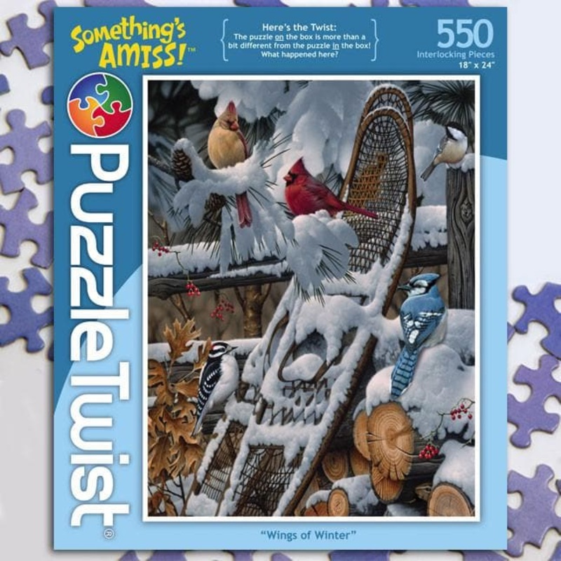 Puzzle Twist – Wings Of Winter – 500 Piece Puzzle