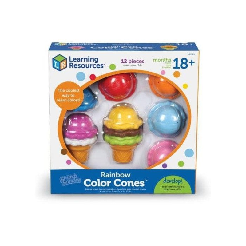 Smart Snacks Rainbow Color Cones