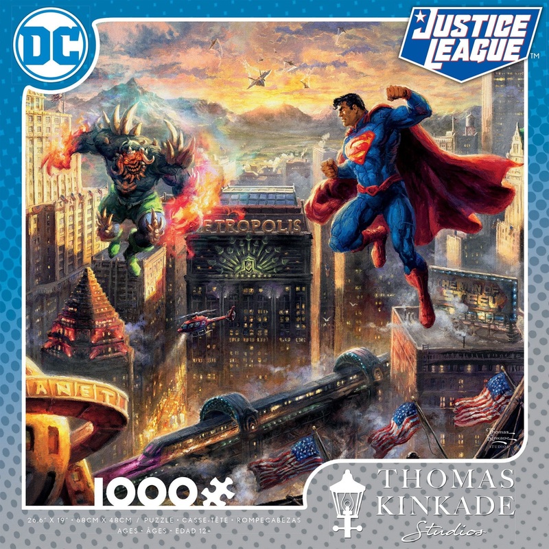 Thomas Kinkade DC Comics – Superman: Man of Steel – 1000 Piece Puzzle