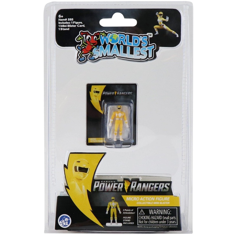 World’s Smallest Power Rangers Assorted Styles