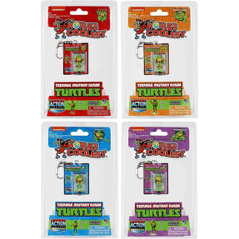 World’s Smallest TNMT Micro Figures