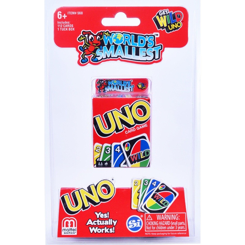 World’s Smallest Uno