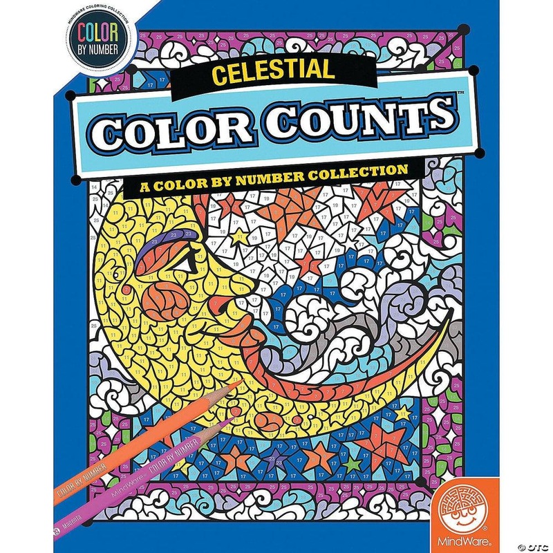 Color By Number – Color Counts – Celestial