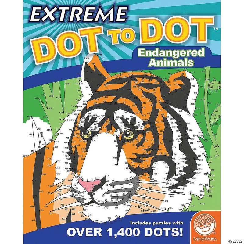 Extreme Dot to Dot – Endangered Animals