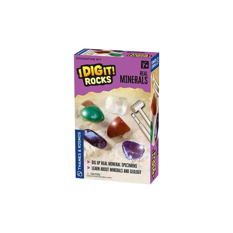 I Dig It! Rocks – Real Minerals Excavation Kit
