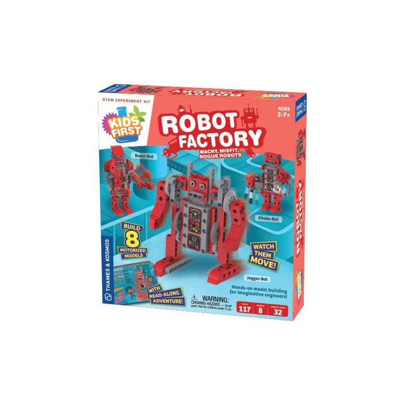 Kids First Robot Factory: Wacky, Misfit, Rogue Robots