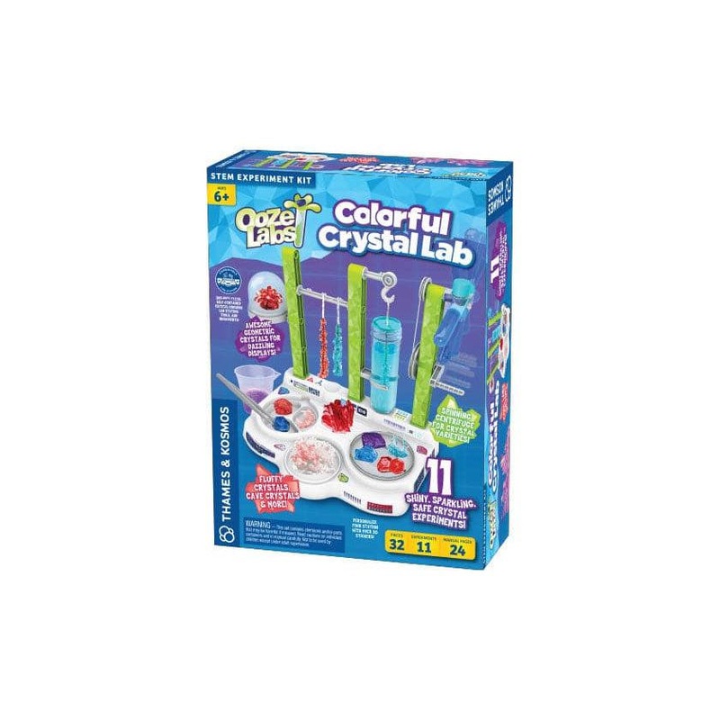Ooze Labs: Colorful Crystal Lab