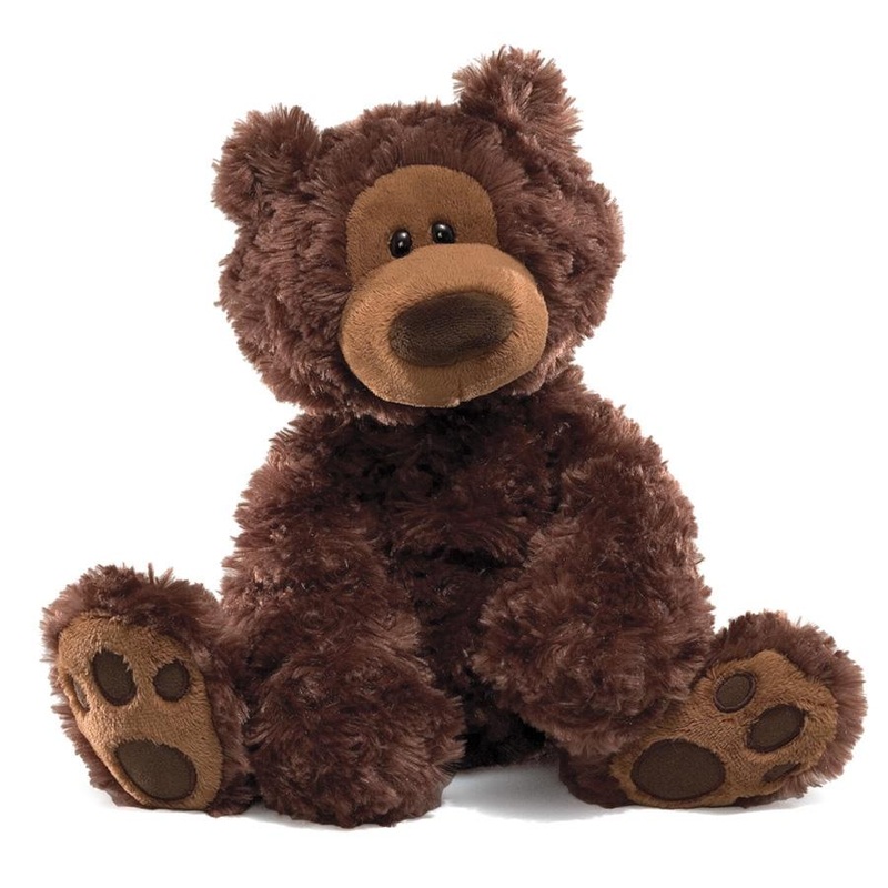 Philbin 12 Teddy Bear – Chocolate