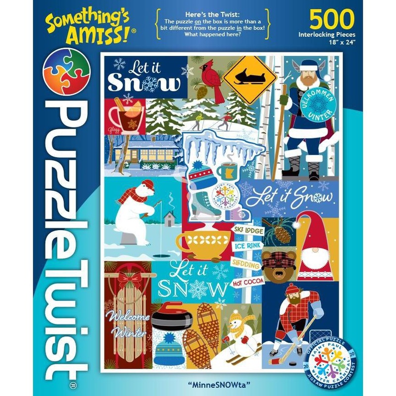 Puzzle Twist – MinneSNOWta – 1,000 Piece Puzzle