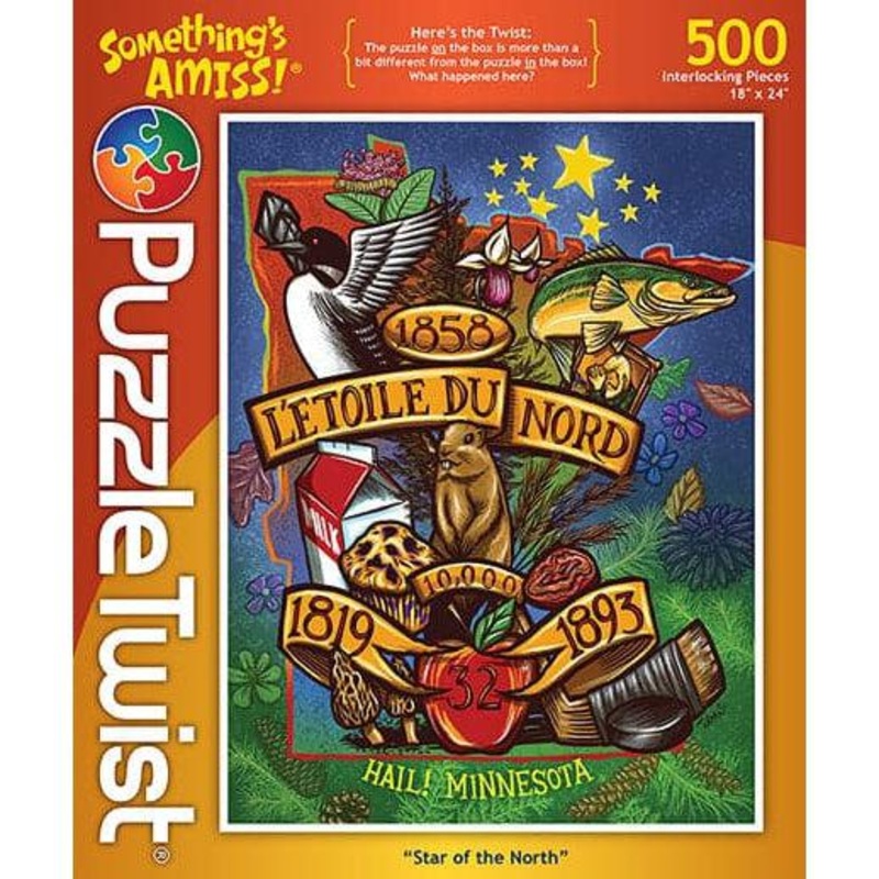 Puzzle Twist – Star of the North – 1,000 Piece Puzzle