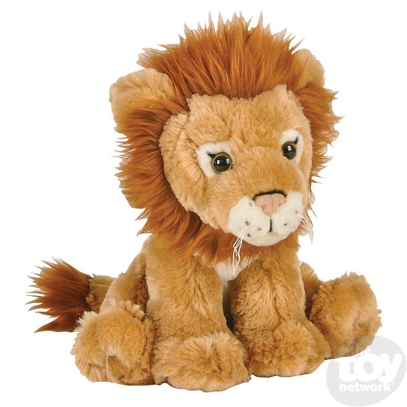 8 Animal Den Lion Plush