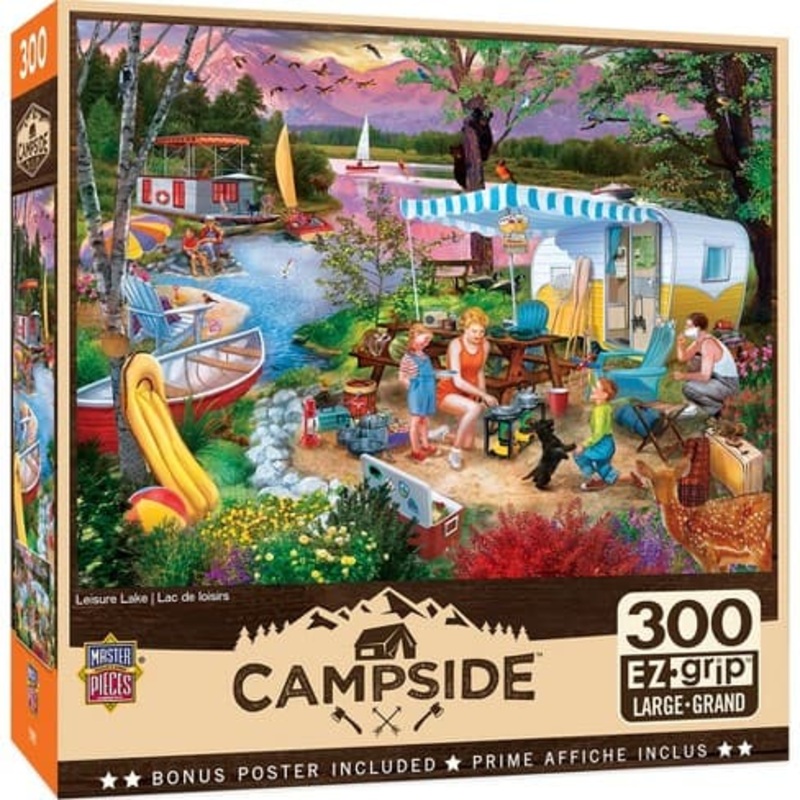 Campside – Leisure Lake – 300 Piece EzGrip Puzzle