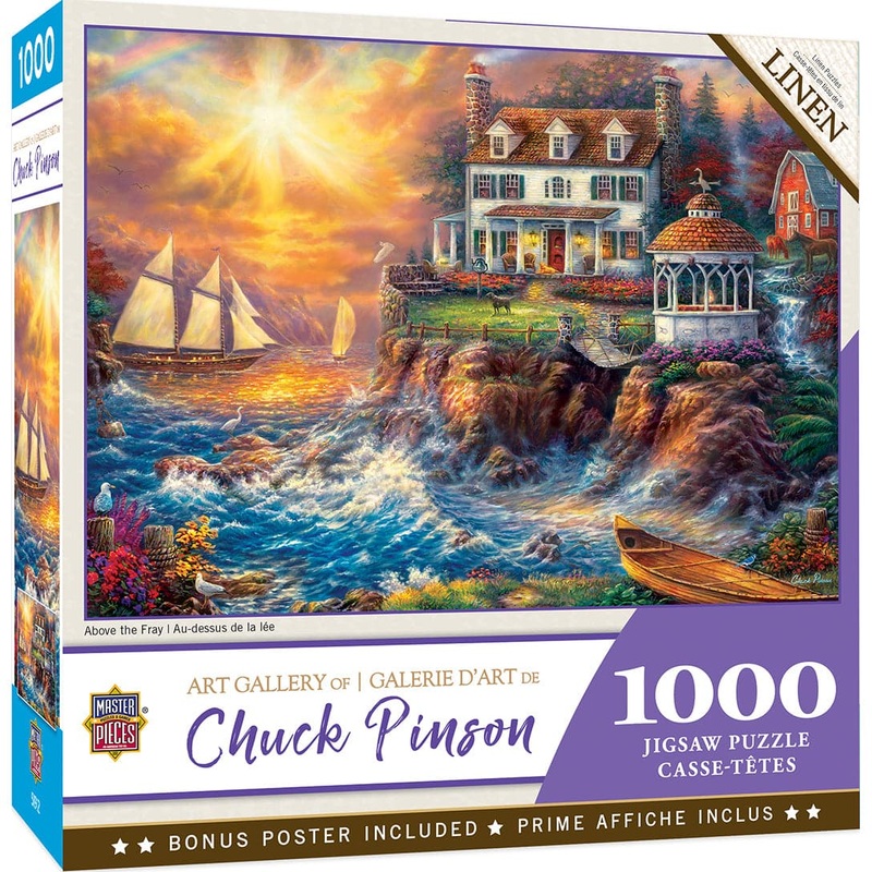 Chuck Pinson Art Gallery – Above the Fray – 1000 Piece Puzzle