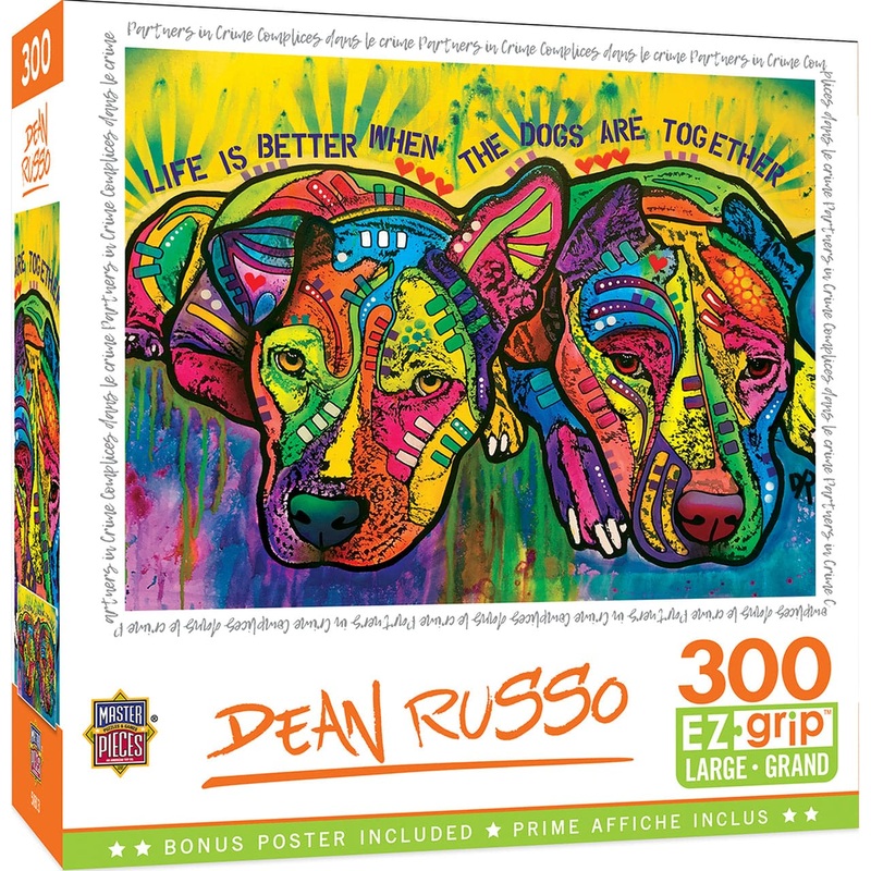 Dean Russo – Partners in Crime – 300 Piece EZGrip Puzzle