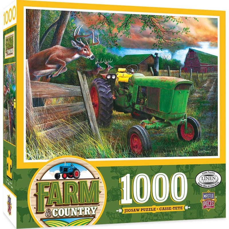 Farm & Country – Deer Crossing – 1000 Piece Puzzle
