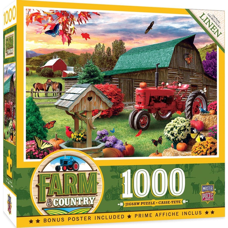 Farm & Country – Harvest Ranch – 1000 Piece Puzzle