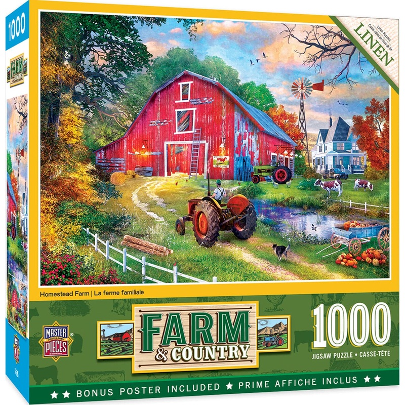 Farm & Country – Homestead Farm – 1000 Piece Puzzle