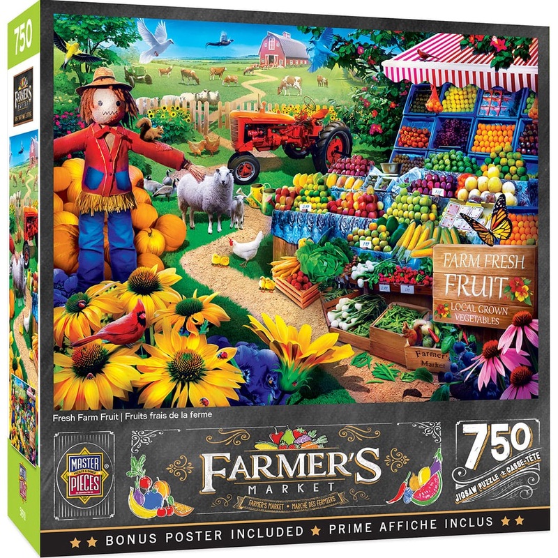 Farmer’s Market – Fresh Farm Fruit – 750 Piece Puzzle
