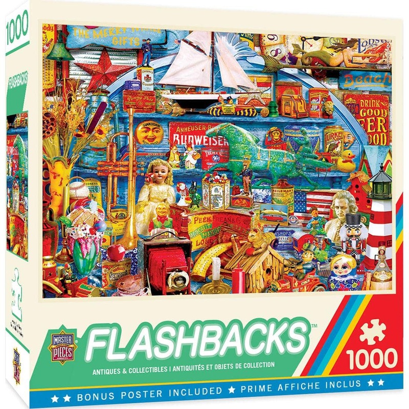 Flashbacks – Antiques & Collectibles – 1000 Piece EZGrip Puzzle