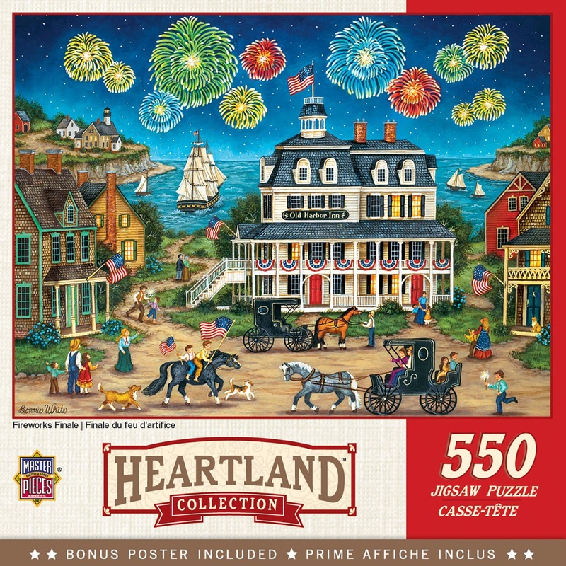 Heartland Collection – Fireworks Finale – 550 Piece Puzzle