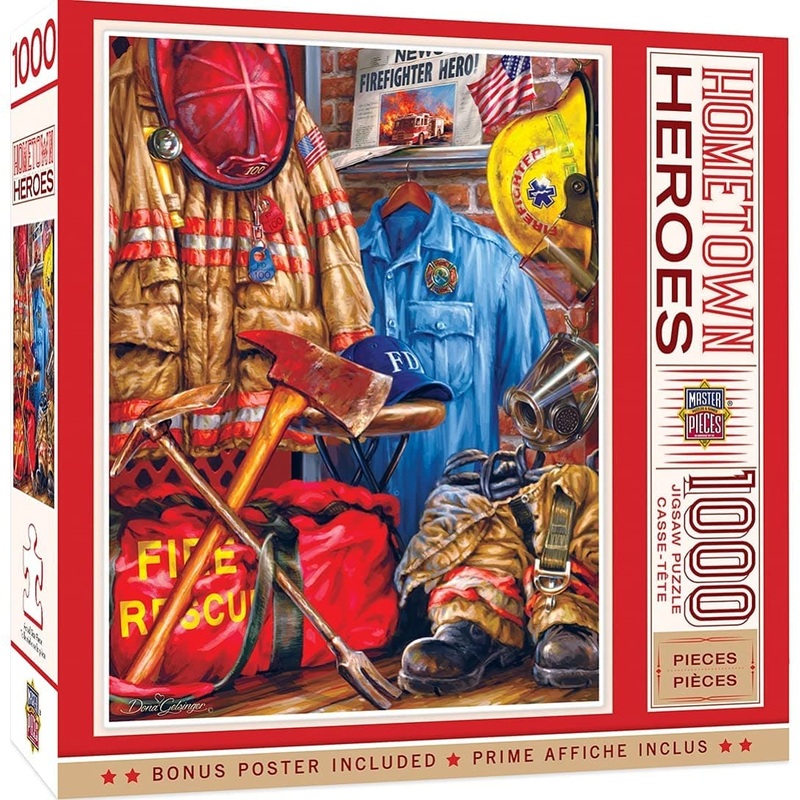 Hometown Heroes – Fire and Rescue – 1000 Piece Puzzle