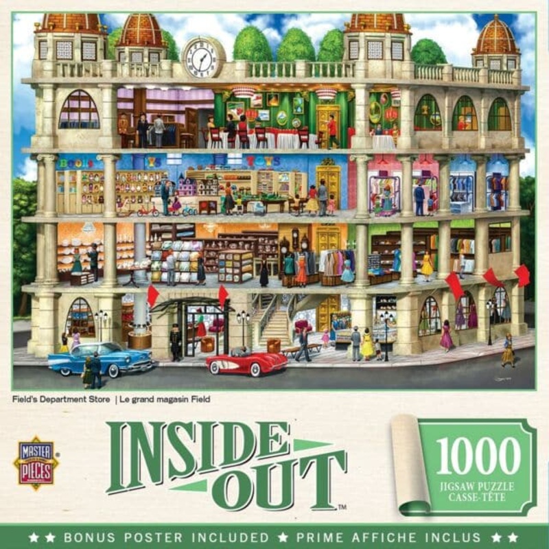 Inside Out – Fields Department Store – 1000 Piece Puzzle