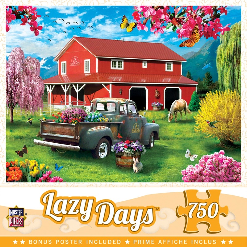 Lazy Days – A Farm’s Alive – 750 Piece Puzzle