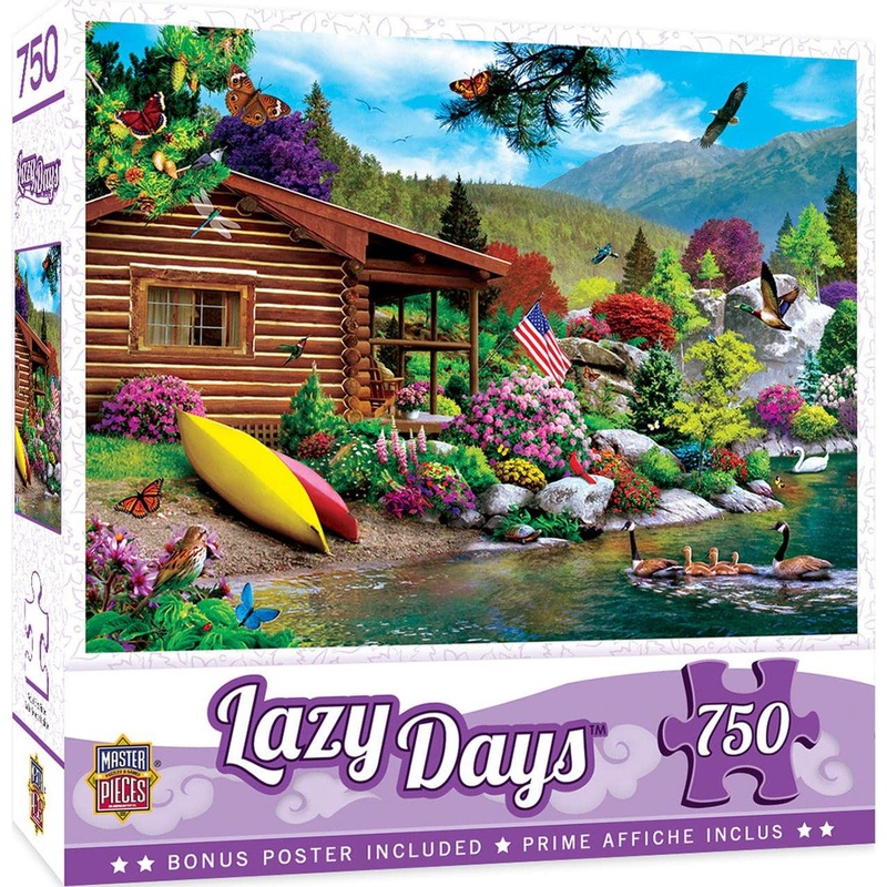Lazy Days – Free to Fly – 750 Piece Puzzle