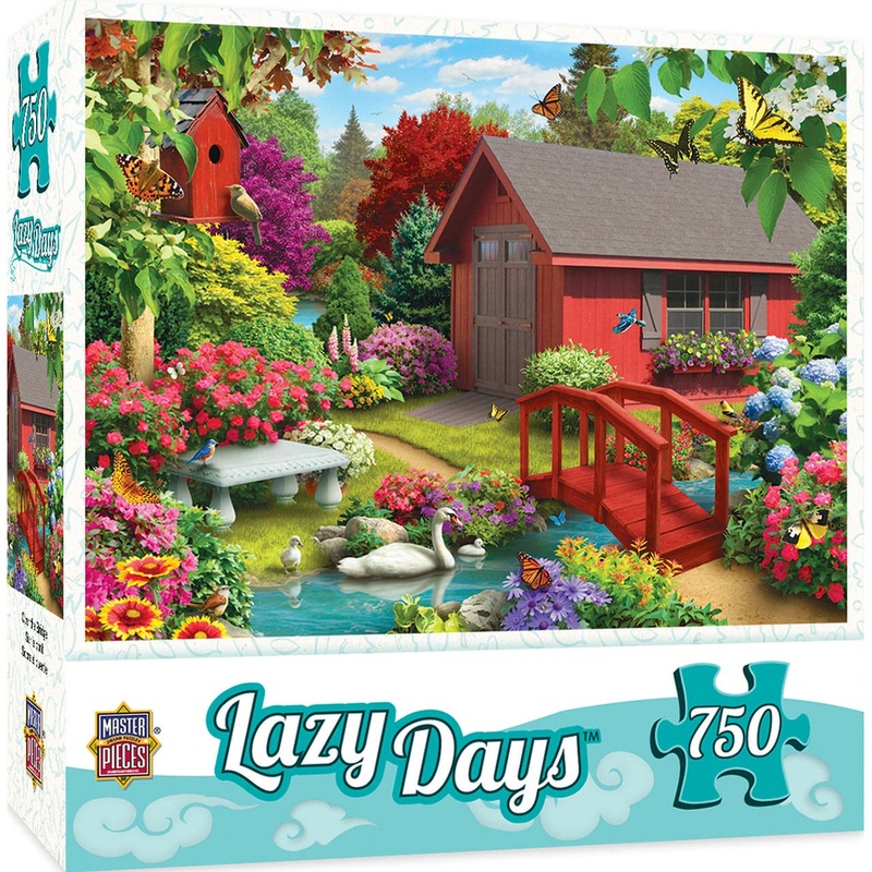 Lazy Days – Over the Bridge – 750 Piece Puzzle