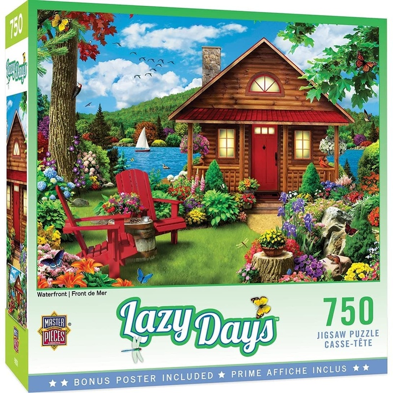 Lazy Days – Waterfront – 750 Piece Puzzle