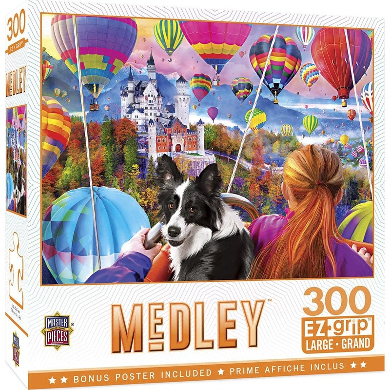 Medley – Neuschwanstein Balloons – 300 Piece EzGrip Puzzle