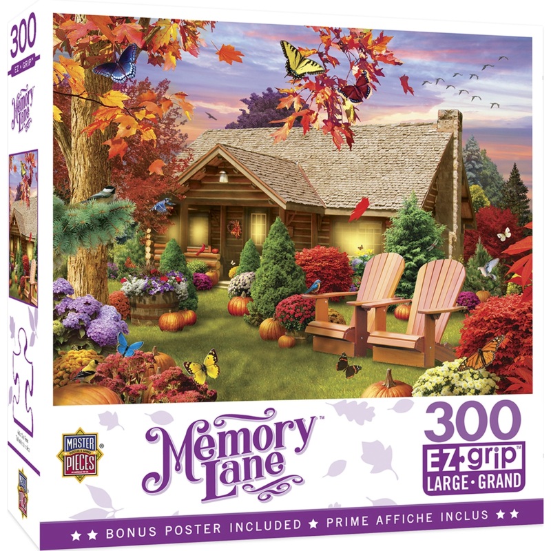 Memory Lane – Autumn Warmth – 300 Piece EzGrip Puzzle