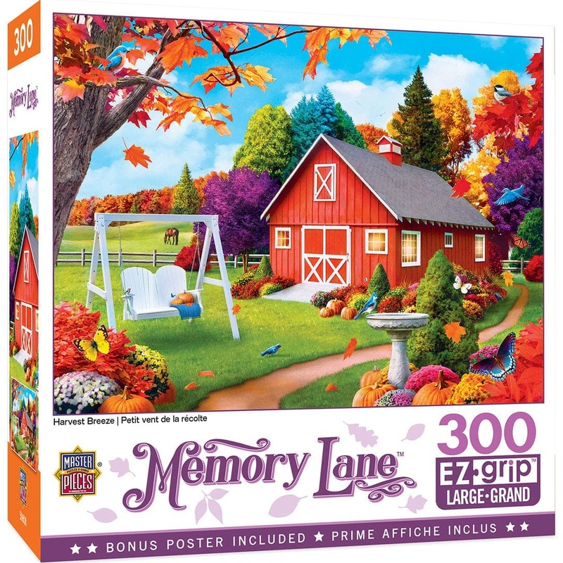 Memory Lane – Harvest Breeze – 300 Piece EzGrip Puzzle