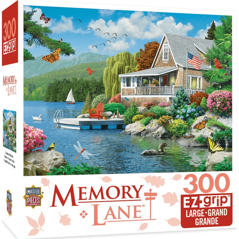 Memory Lane – Lakeside Memories – 300 Piece EzGrip Puzzle