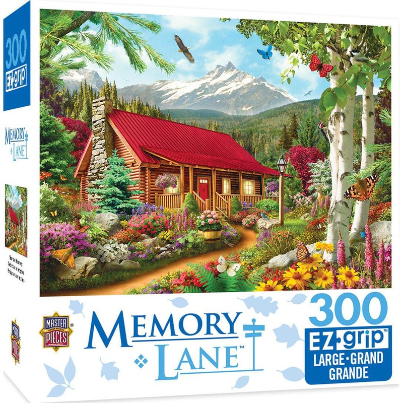 Memory Lane – Mountain Hideaway – 300 Piece EzGrip Puzzle