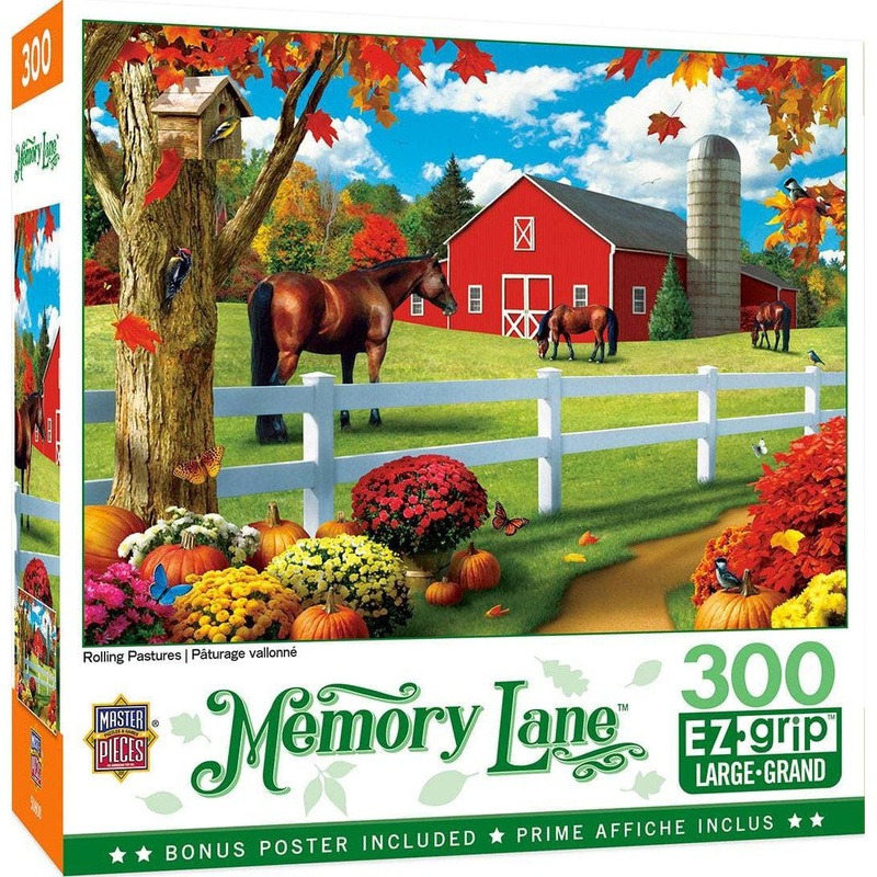Memory Lane – Rolling Pastures – 300 Piece EzGrip Puzzle