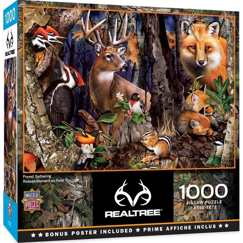 Realtree – Forest Gathering – 1000 Piece Puzzle