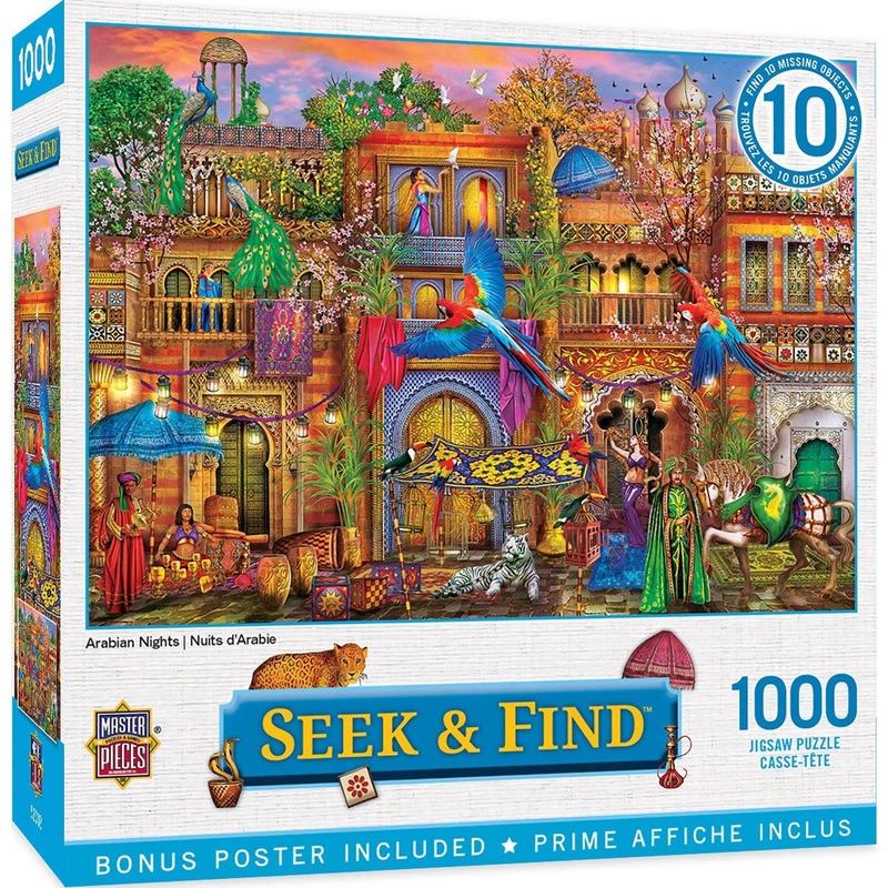 Seek & Find – Arabian Nights – 1000 Piece Puzzle