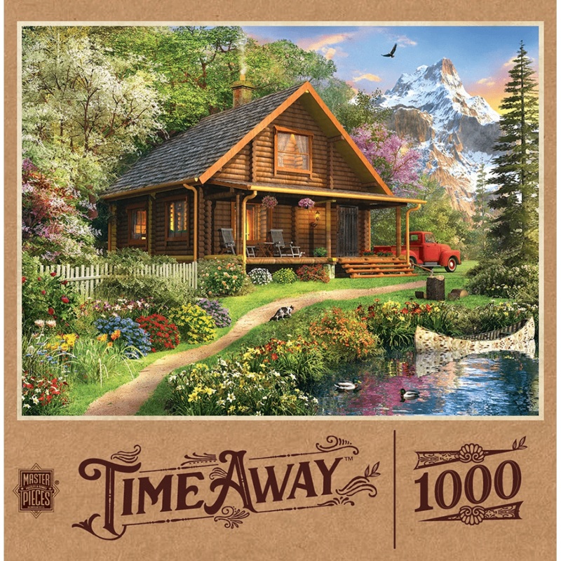 Time Away – Mountain Retreat – 1000 Piece Puzzle