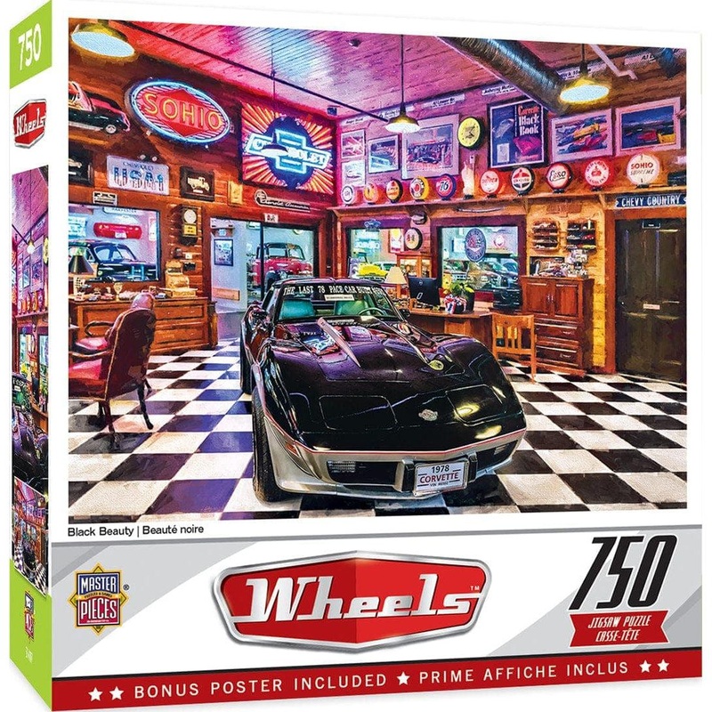 Wheels – Black Beauty – 750 Piece Puzzle