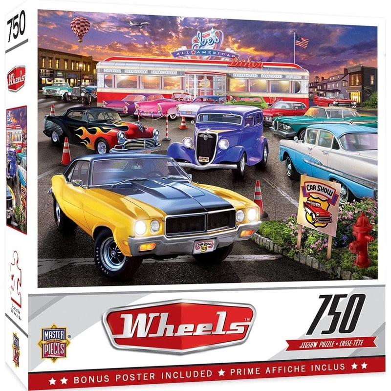 Wheels – Runner’s Up – 750 Piece Puzzle