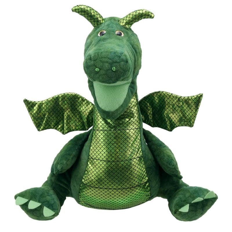 Enchanted Dragon Puppet – Green