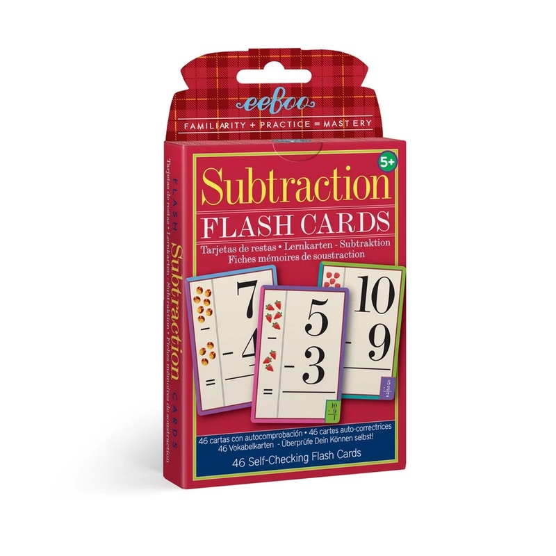 Flash Cards – Subtraction