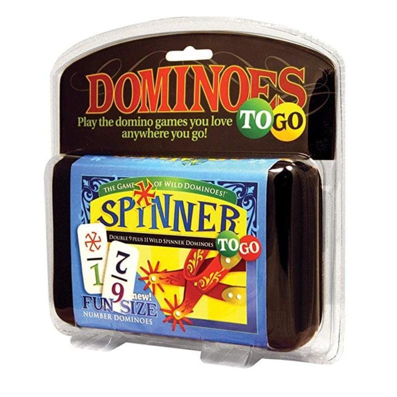Spinner To Go Numbered Dominoes
