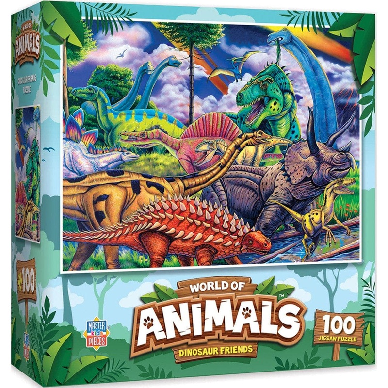 World of Animals  Dinosaur Friends – 100 Piece Puzzle