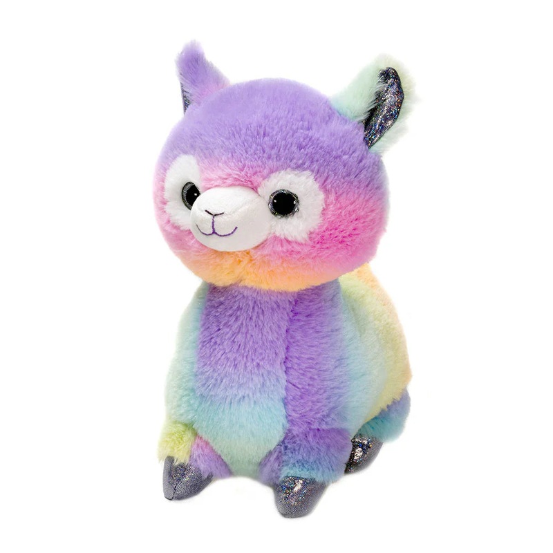10.5 Rainbow Sherbet Standing Llama