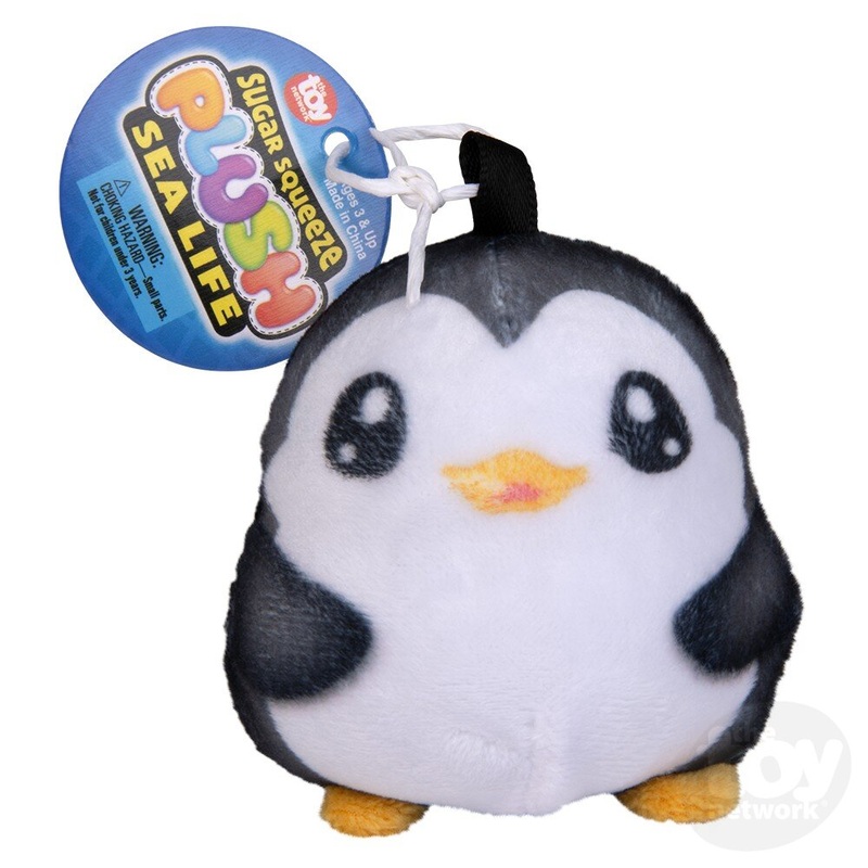 2.75 Sugar Squeeze Plush Sealife